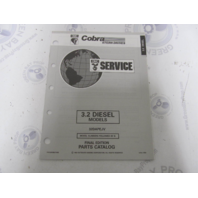 987859 1993 OMC Cobra Stern Drive Parts Catalog 3.2 Diesel