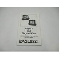 Eagle Magna II & Magna II Plus Sonar Installation Operation Instructions Manual