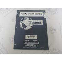 988209 OMC Cobra Stern Drive 3.0L Parts Catalog 1996 Final Edition