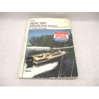 1972-1989 Clymer Mercury Outboard Shop Service Manual 45-225 HP