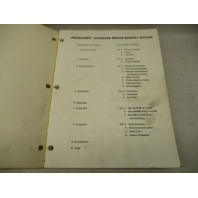 C-90-68647 Vintage Service Repair Manual for Mercury Outboards 1966 thru 1974