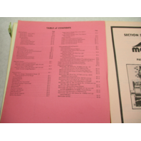 1974-1978 Mercury Mercruiser Stern Drive Service Repair Manual Volume I
