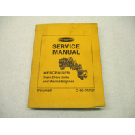 1974-1978 Mercury Mercruiser Stern Drive Service Manual Volume II