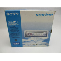 Sony CDX-M10 Marine AM/FM CD, MP3, WMA Receiver with Front-Panel Auxiliary Input