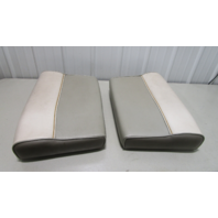 1995 Maxum 1700 SR Runabout 17' Boat Vinyl Rear Stern Seat Cushion Set (2)