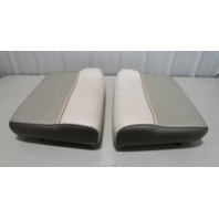 1995 Maxum 1700 SR Runabout 17' Boat Vinyl Rear Stern Seat Cushion Set (2)