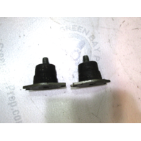 0303879 Upper Midsection Rubber Mount Set Evinrude Johnson  18-35 Hp 1968-1999