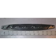 Set of Sea Ray Boat Emblems Logo Black Plastic 13 in Long