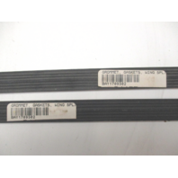 Bayliner Capri Window Biscuit Windshield Channel Plastic Gasket Set of Two 15"