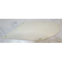 53099  Bayliner Capri Rear Corner Left Port Plastic Blower Vent Cover White