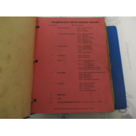Vintage 1970-71 MerCruiser Stern Drive Service Repair Manual Binder