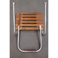 Marine Boat Teak Wood Swim Platform with 1 Step Ladder  22" x 16"