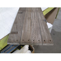 Marine Boat Stern Drive Large Teak Wood Swim Platform Decking  79" X 16"  6.5Ft