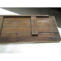 Marine Boat Stern Drive Large Teak Wood Swim Platform Decking  79" X 16"  6.5Ft
