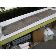 Marine Boat Stern Drive Large Teak Wood Swim Platform Decking  79" X 16"  6.5Ft