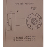 382861 OMC Evinrude Johnson 45-100hp 4 1/4" Hub 13 Spline Load Test Wheel Prop 382861 OMC Evinrude Johnson 45-100hp 4 1/4" Hub 13 Spline Load Test Wheel Prop