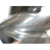 48-825902A46 Mercury Offshore Series 4 Blade Stainless Steel Prop 14 X 21 P RH