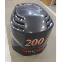 0285390 Johnson Evinrude Ficht Blue Top Engine Motor Cover Cowling Hood 200 Hp