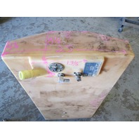 Plastic Marine Boat Gas Tank Fuel Cell 30 Gallon 49.5" x 25" x 8.5"