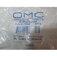317002, 0317002 OMC Evinrude / Johnson Carburetor Jet Screwdriver