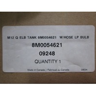 8M0054621 Quicksilver Plastic Red Remote Portable Marine Gas Tank 3 Gallons