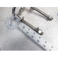 Tahoe Q4 Boat Stainless Steel Ski Tow Rope Hook Eye 3 1/2" Dia.