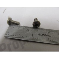 Lot of 580 #8-32 x 3/8" Phillips Pan Head Stainless Steel Machine Screws