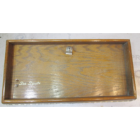 1984 Sea Sprite Continental Boat Teak  Wood Glove Box Storage Compartment Cover
