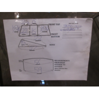 1977 14' Yarcraft Walk Through Boat Windshield