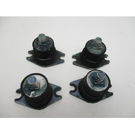 0380680 1977 6 Hp Rubber Side Mount for Evinrude Johnson Outboard Set of Four