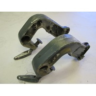 0380215  Evinrude Johnson Outboard 9.5 HP STBD & Port Stern Bracket Clamp 1960's