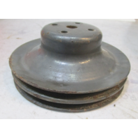 3927796AE OMC Chevy V8 Stern Drive 2 Groove 7 Inch Water Pump Pulley