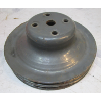 3927796AE OMC Chevy V8 Stern Drive 2 Groove 7 Inch Water Pump Pulley