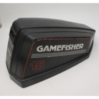 Sears Game Fisher Positive Shift Drive Outboard Cowl Engine Cover 1984 7.5HP