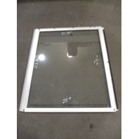 Bayliner Capri Starboard Right Side Windshield Front Window 21.25 x 25 x 23.75 x 24