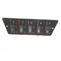 5 Switch Dash Panel for 1988 Bayliner Capri Boat