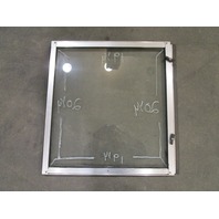 Marine Boat Center Walk Through Windshield Front Window Door 20 1/4 x 19 1/4