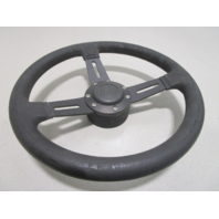 Teleflex Marine 12 3/4" Black Boat Steering Wheel 3 Spokes 3/4" Shaft