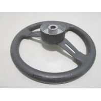 Teleflex Marine 12 3/4" Black Boat Steering Wheel 3 Spokes 3/4" Shaft