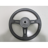 Teleflex Marine 12 3/4" Black Boat Steering Wheel 3 Spokes 3/4" Shaft