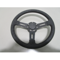 Teleflex Marine 12 3/4" Black Boat Steering Wheel 3 Spokes 3/4" Shaft