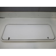 Marine Boat Lockable White Access Hatch Door Panel 43 1/4" X 17 1/8"