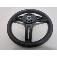 1988 Glastron X-16 Boat Black Plastic 13" 3 Spoke Steering Wheel 3/4" Shaft