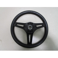 1988 Glastron X-16 Boat Black Plastic 13" 3 Spoke Steering Wheel 3/4" Shaft