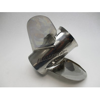Ballistic 13.5 X 17 Pitch SS Prop for JOHNSON/EVINRUDE/SUZUKI 90-140HP Outboards