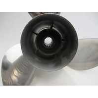 Ballistic 13.5 X 17 Pitch SS Prop for JOHNSON/EVINRUDE/SUZUKI 90-140HP Outboards