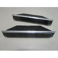 1988 Sea Sprite Boat Attwood Blower Vent Set Chrome Plastic 17.5" x 2.75" x 4.5"