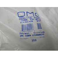 0339441 New Exhaust Relief Cover OMC Evinrude Johnson