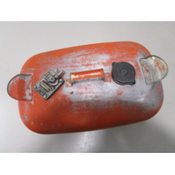 OMC Evinrude Johnson Outboard 6 Gallon Remote Red Metal Gas Tank Fuel Can