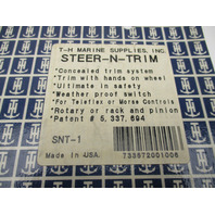 SNT-1 BOAT STEERING WHEEL CONCEALED TRIM SYSTEM for Teleflex or Morse Controls